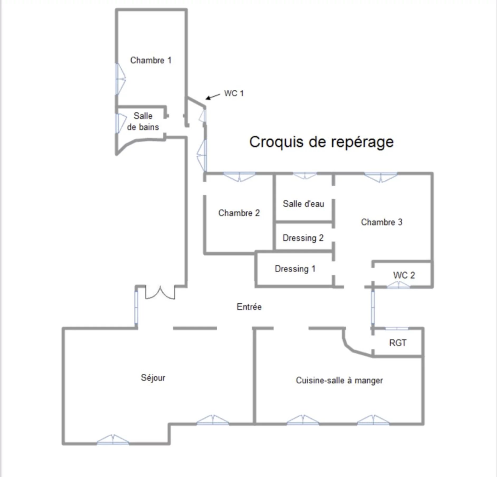 Photo 3 - Vente Appartement Paris 17ème 75017