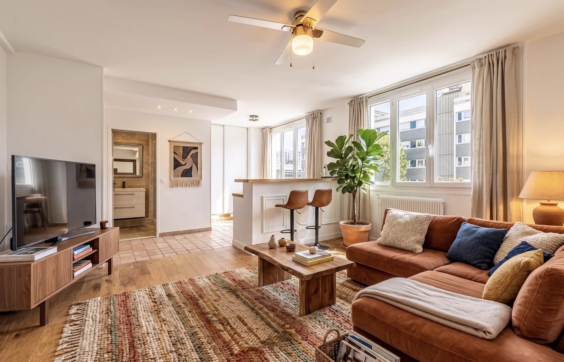 Photo 1 - Vente Appartement Paris 19ème 75019